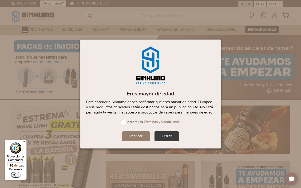 Sinhumo — Core Overrides y lógica de negocio PrestaShop
