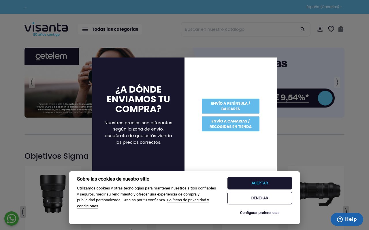 Visanta — PrestaShop