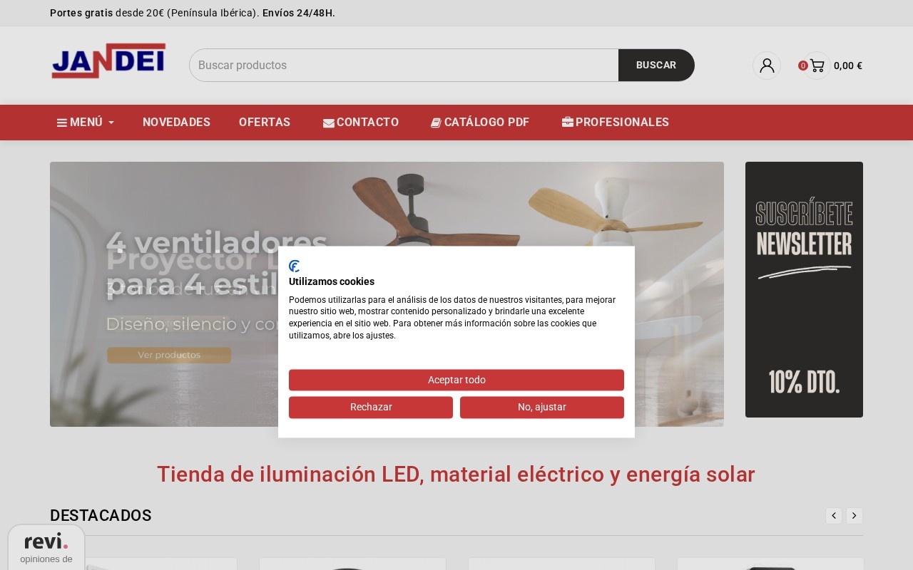 Jandei — PrestaShop